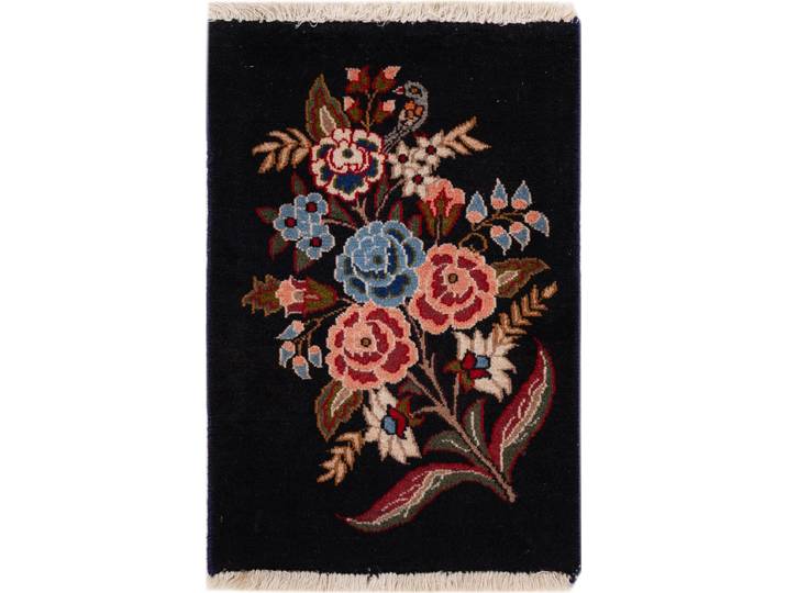 Täbriz Bild Teppich 39x58 Handgeknüpft Orientteppich Perserteppich Wolle
