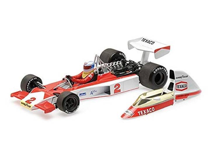 MINICHAMPS- miniatuurauto uit de collectie, 530751802, wit/rood