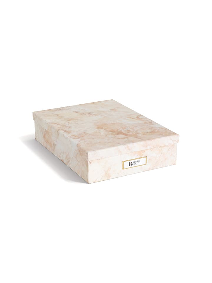 BIGsoBox Dokumentenbox "Oskar" in Beige - DIN-A4 - onesize