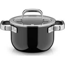 WMF Kochtopf mit Deckel, 16 cm, Black 05.1864.5290, Pfanne + Kochtopf, Schwarz