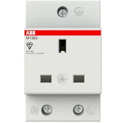 ABB M1363 Modulare Steckdose nach britischem Standard 2CSM259343R0721