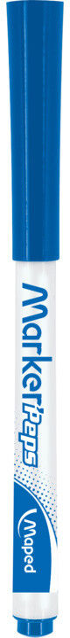 Marqueur effaçable Marker'Peps pointe fine bleu - Maped