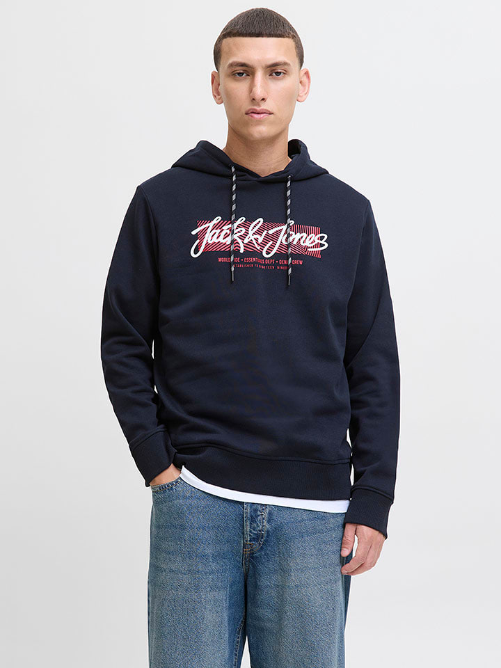 Jack & Jones Hoodie "Urban" in Dunkelblau - M