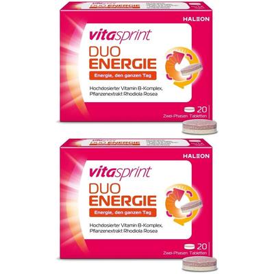 Vitasprint Duo Energie Tabletten 2x 2x20 St