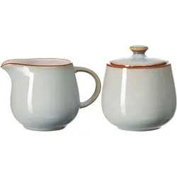 MILCH- & ZUCKER-SET Portofino blau-grau 2-tlg.