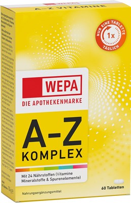 WEPA Apothekenbedarf GmbH & Co KG WEPA A-Z Komplex Tabletten 114 g 17830349