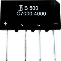 Diotec B40C5000A Brückengleichrichter SIL-4 80 V 5 A Einphasig