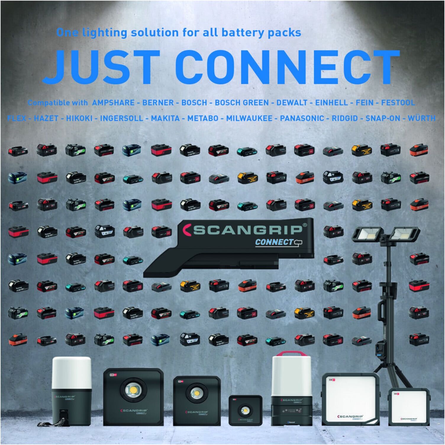 Akku-Adapter SMART CONNECTOR f.MILWAUKEE SCANGRIP (03.6149C)