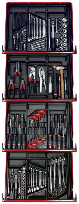 Facom 12 modules en plastique - 150 outils (CM.150BNL)