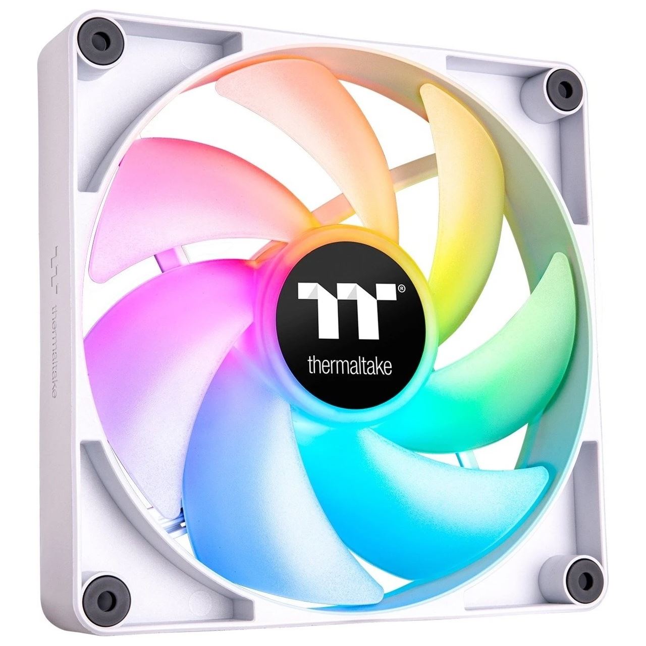 140x140x25mm Thermaltake CT140 ARGB Sync PC Cooling Fan White 2 Pack