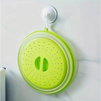 Zusammenklappbare Mikrowellenabdeckung, Mikrowellendeckel, multifunktionaler Mikrowellen-Spritzschutz, Mikrowellen-Tellerabdeckung mit Dampfentlüftung, Küchengeräte, Küchenutensilien