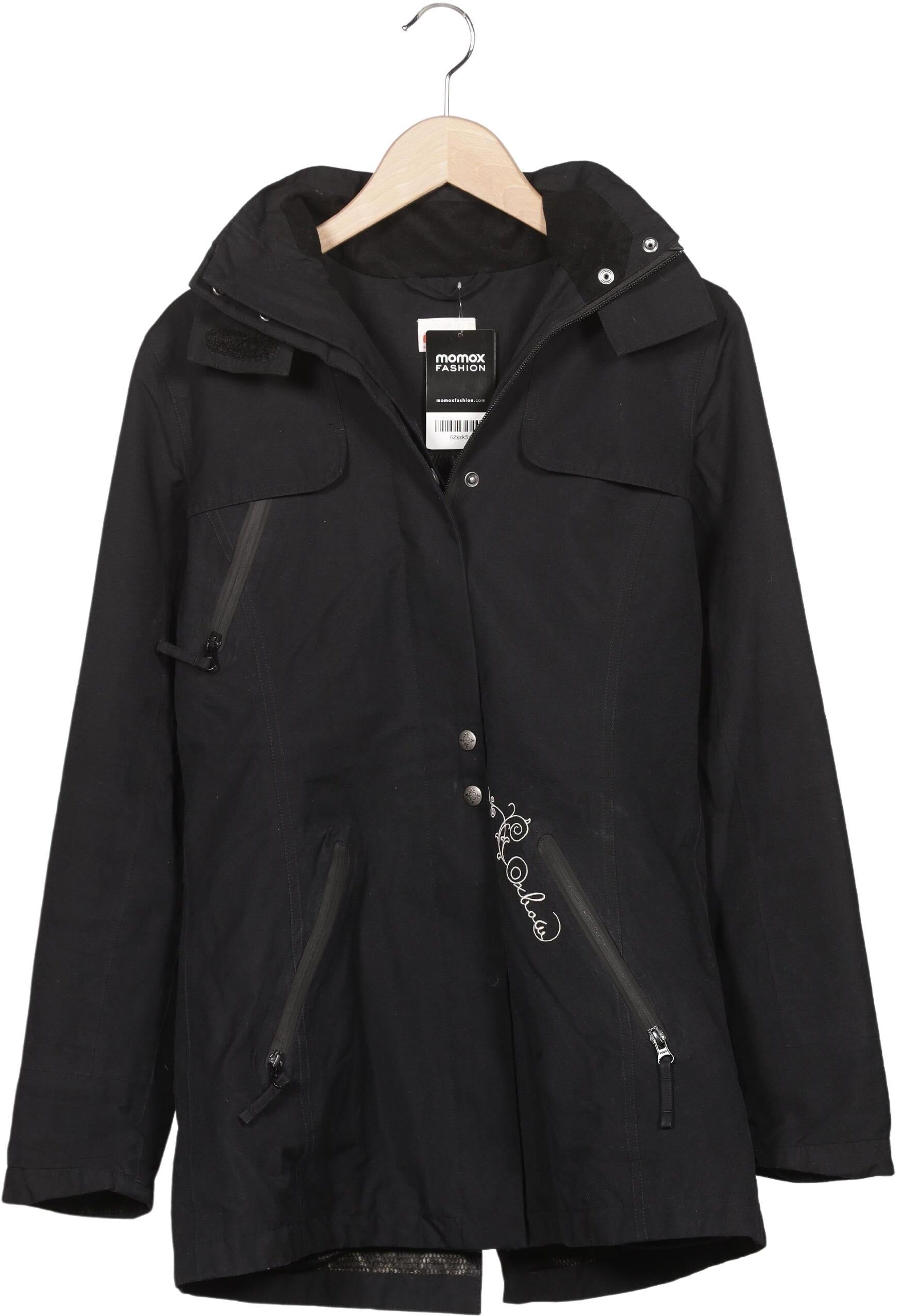 Oxbow Damen Mantel, Schwarz, Gr. M, Synthetik - Second Hand