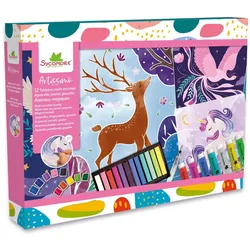 Sycomore Artissimo XXL Multi Activites Aquarelle Pastels Acrylique (Fr-De-It)