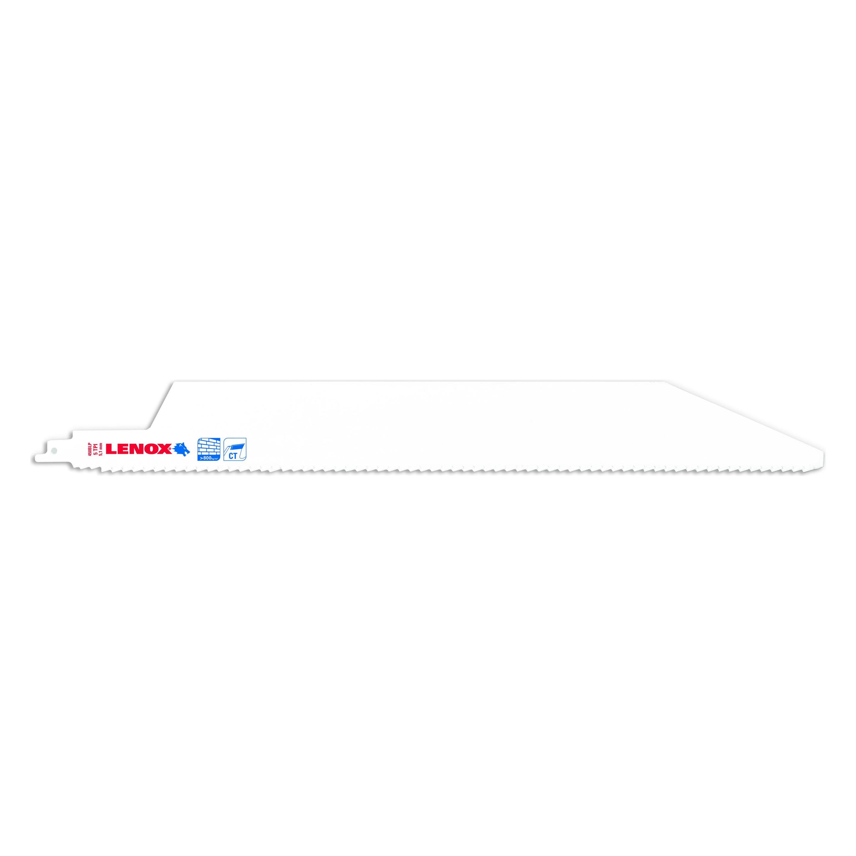 Lenox Saebelsaegeblatt HM Mauerwerk 450mm (21105450BLP)
