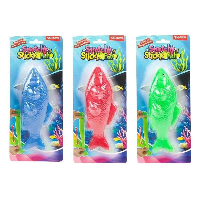 Toi-Toys Lustiger super dehnbarer klebriger Fisch Neon Koi (54799930)