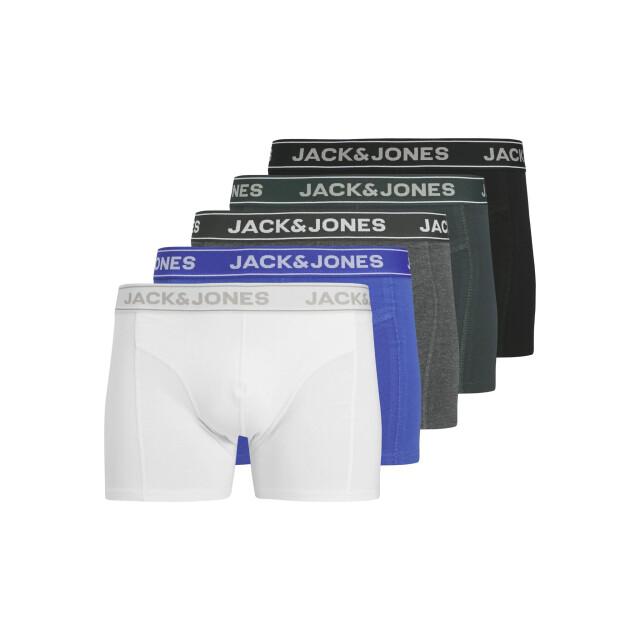 Jack & Jones Boxershorts jongens trunks jacblack friday effen 5-pack