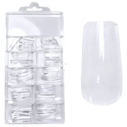 100 Stück Juliana Nails Press-On Fullcover Tips clear