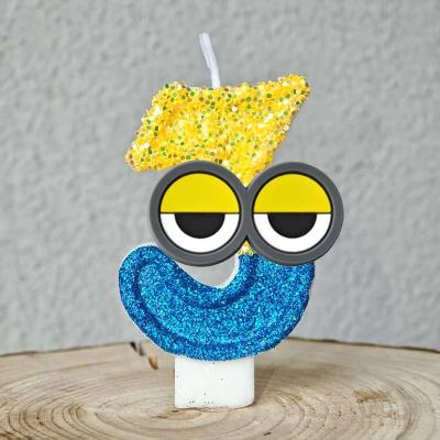 Uplift Picks Cute Banana Number Birthday Candle For Fun Kids Cake Celebrations Decor b (3)
