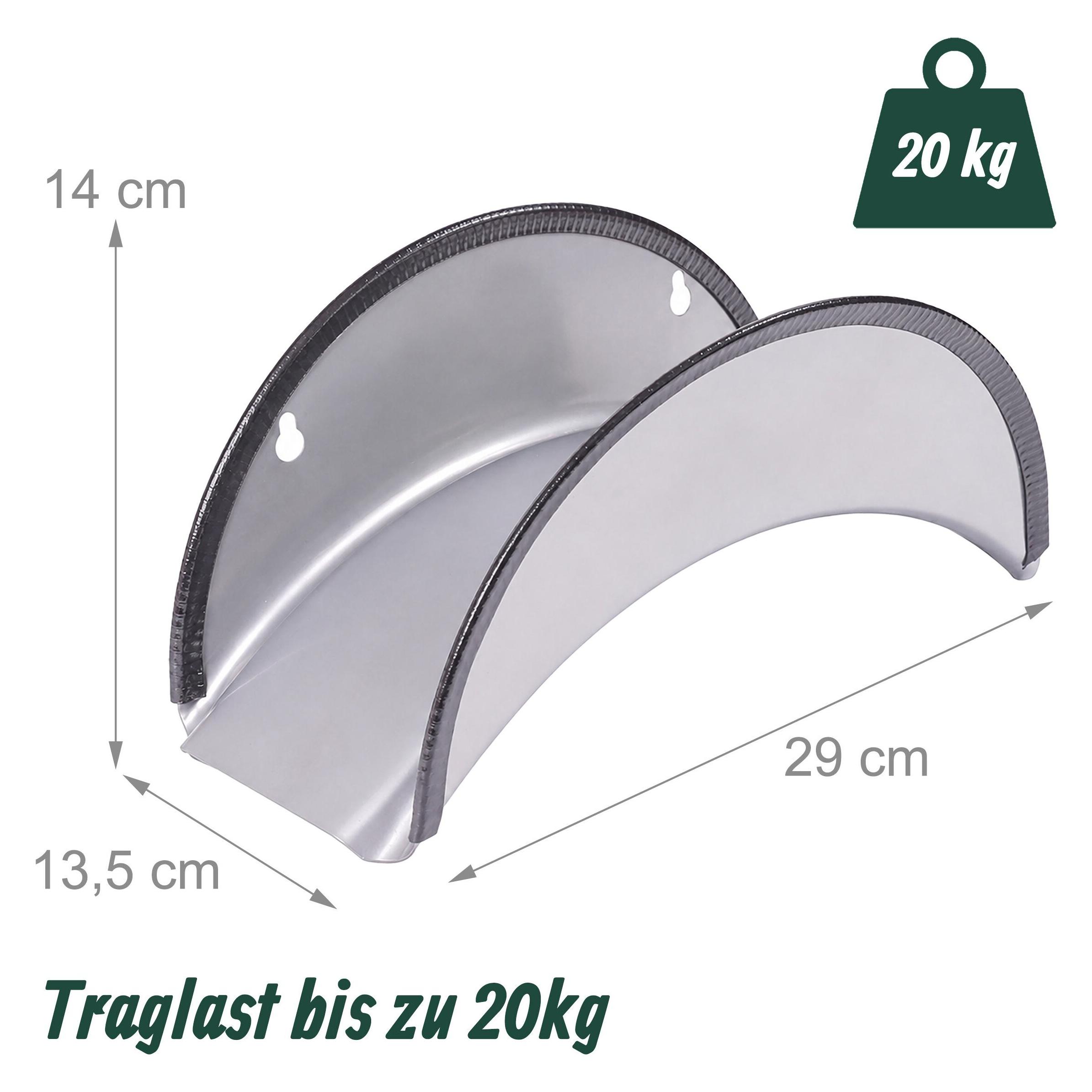 Relaxdays 2x Schlauchhalter (38 m) (4052025810467)