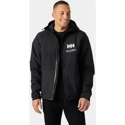 HELLY HANSEN Freizeit / Mode Sommer GJ Regenjacken Regenjacken lg.Arm He/Uni ACE INS RAIN JACKET, Größe L in Schwarz Schwarz