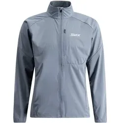 SWIX Langlaufjacke Focus Jacket M, Größe M in Grau Grau