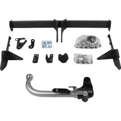GDW Anhängerkupplung abnehmbar inkl. TowTec E-Satz 13polig spezifisch - JEEP CHEROKEE