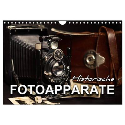 Historische Fotoapparate (Wandkalender 2026 DIN A4 quer), CALVENDO Monatskalender