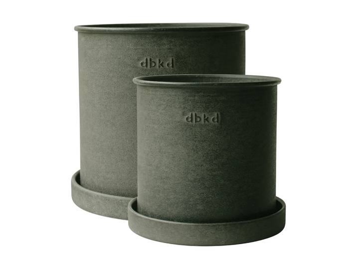 DBKD Plant Pot pot small lot de 2 Green