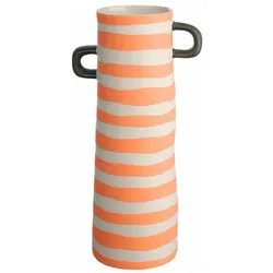 ASA Selection, Vase, rayu Vase, orange gestreift Ø 10 cm, 84834130