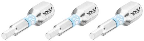 Hazet 2204N-2.5/3 2204N-2.5/3 Sechskant-Bit Antrieb: 1/4" (6.3 mm) Abtrieb: Sechskant 2.5mm