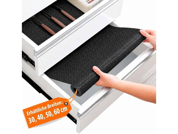 Relaxdays Schubladenmatte zuschneidbar 6m