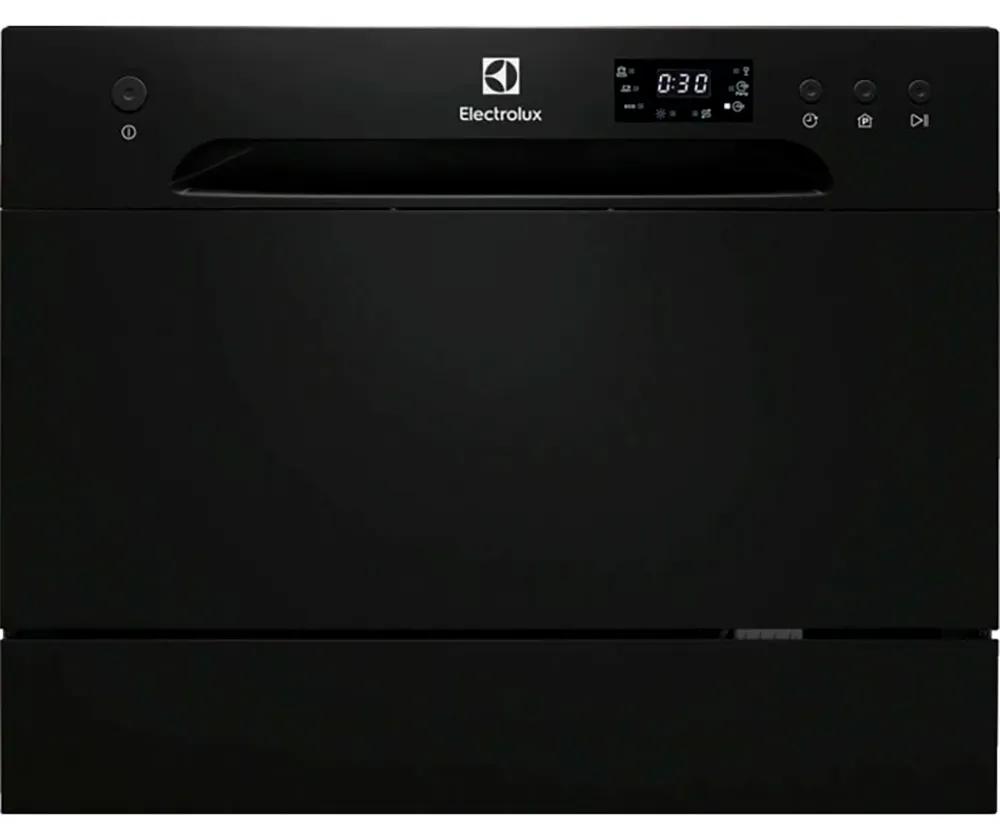 Electrolux ESF2400OK, Arbeitsplatte, Kompakt, Schwarz, Schwarz, Tasten, 1,5 m