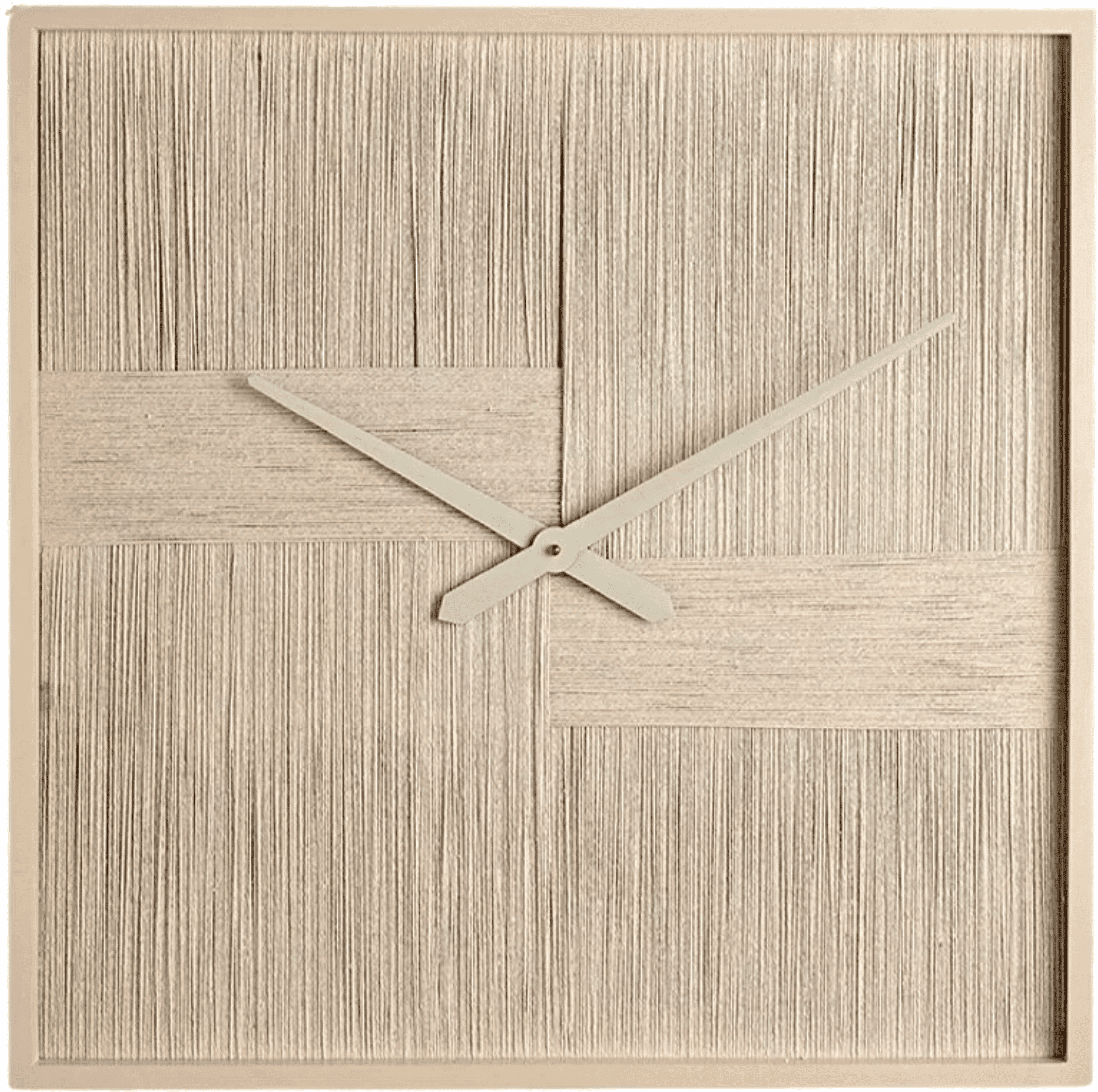 Daisy Cream Threaded Decorative Wall Clock