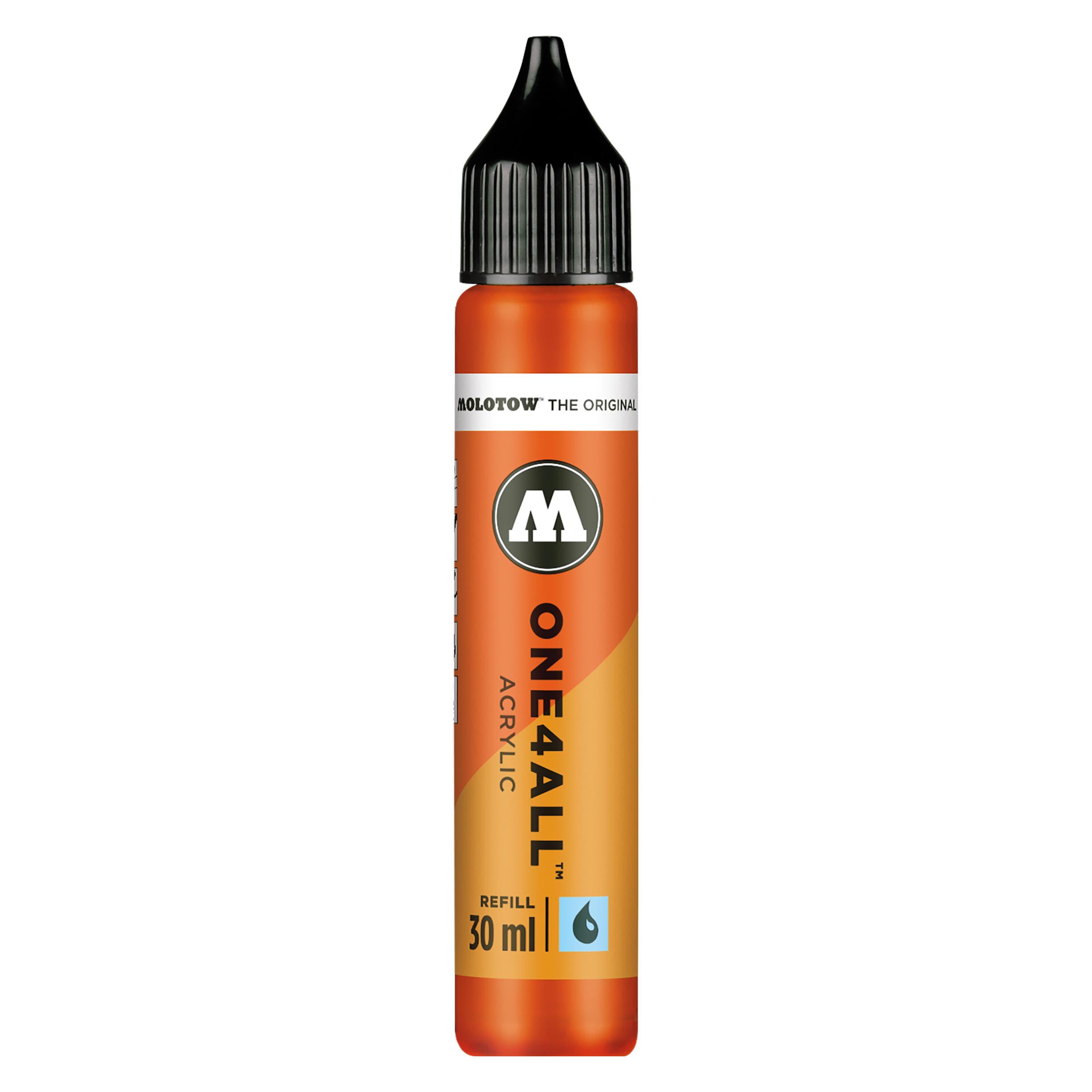 Molotow Nachfülltinte One4All für Permanentmarker 30ml dare orange (Orange, 1 Stk.) (MO693085)
