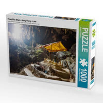 CALVENDO Puzzle Tham Phu Kham - Vang Vieng - Laos 1000 Teile Lege-Größe 640 x 480 cm Foto-Puzzle Bild von Matteo Colombo