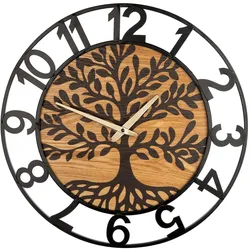 Casablanca by Gilde, Wanduhr, Wanduhr Lebensbaum