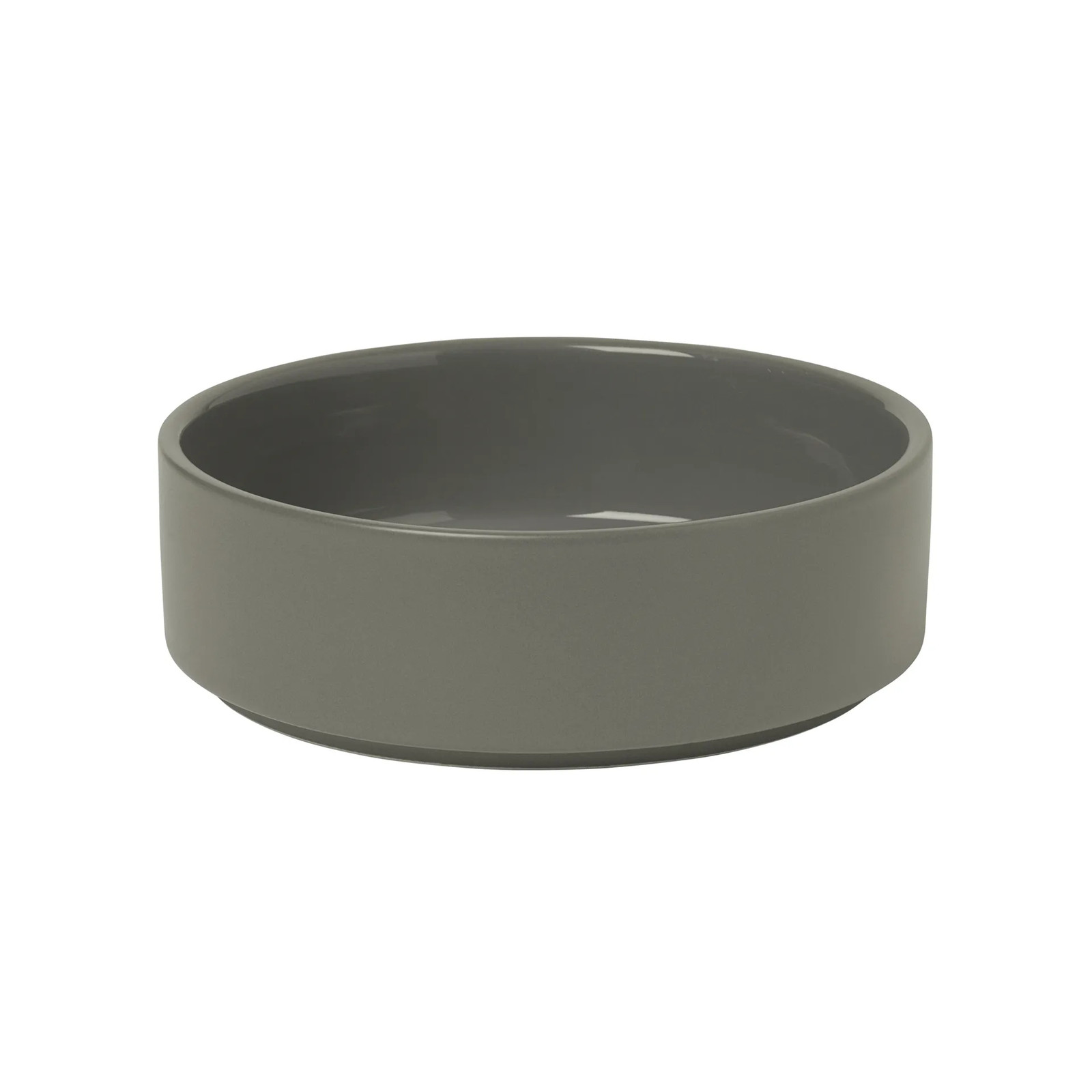 Blomus Pilar kom laag Ø 14 cm Pewter