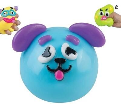 JoyToys Smushers Slow Rebound Squishy Stress Ball Sensory Fidget Toy For Kids & Adults blue
