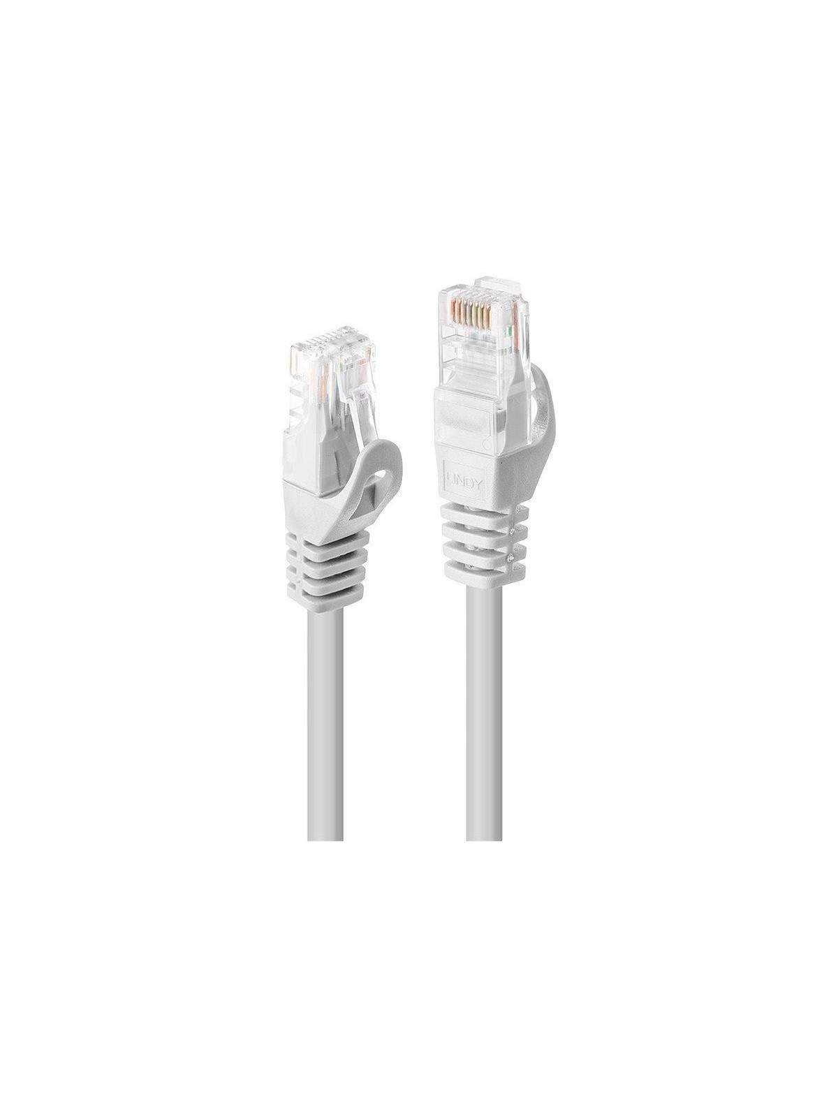 Lindy Basic patch cable - 3 m - white - Weiß - 3m