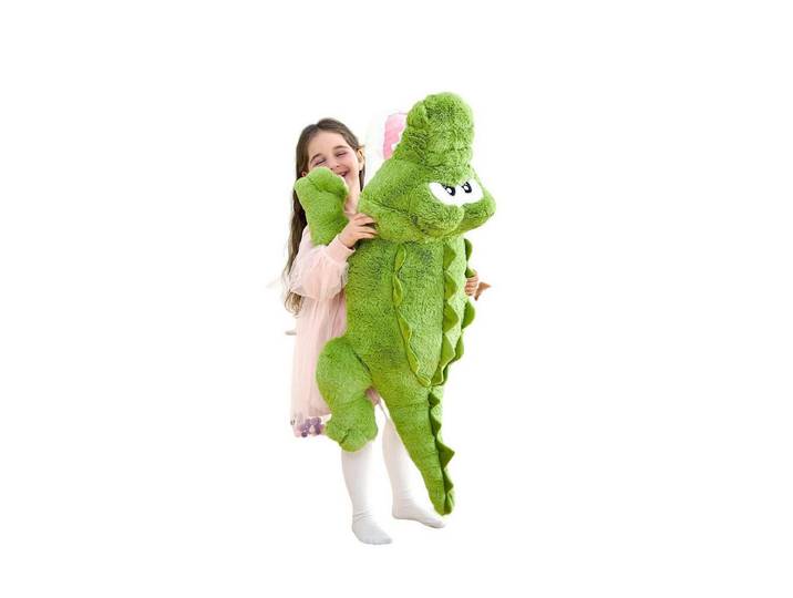 LuxusKollektion Kuscheltier Stofftier 78cm Kuscheltier Plüschtier Spielzeug Kinder Krokodil (1-St)