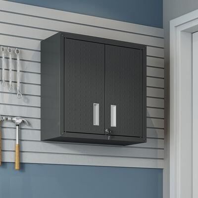 "Manhattan Comfort Fortress 30"" Floating Garage Cabinet"