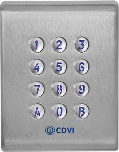 CDVI Security F0201000053-G Codeschloss 12 V, 24 V, 48 V IP65 Bluetooth-fähig, mit beleuchteter Tastatur