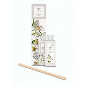 ipuro Raumduft Essentials, 200ml, Nachfüller, mit Stäbchen, white lily