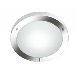 Exquisite 1-flg Deckenleuchte Flur Nickel matt Metall Licht TRIO 6801011-07