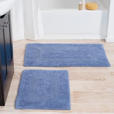 Windsor Home 100-percent Cotton 2-piece Reversible Rug Set