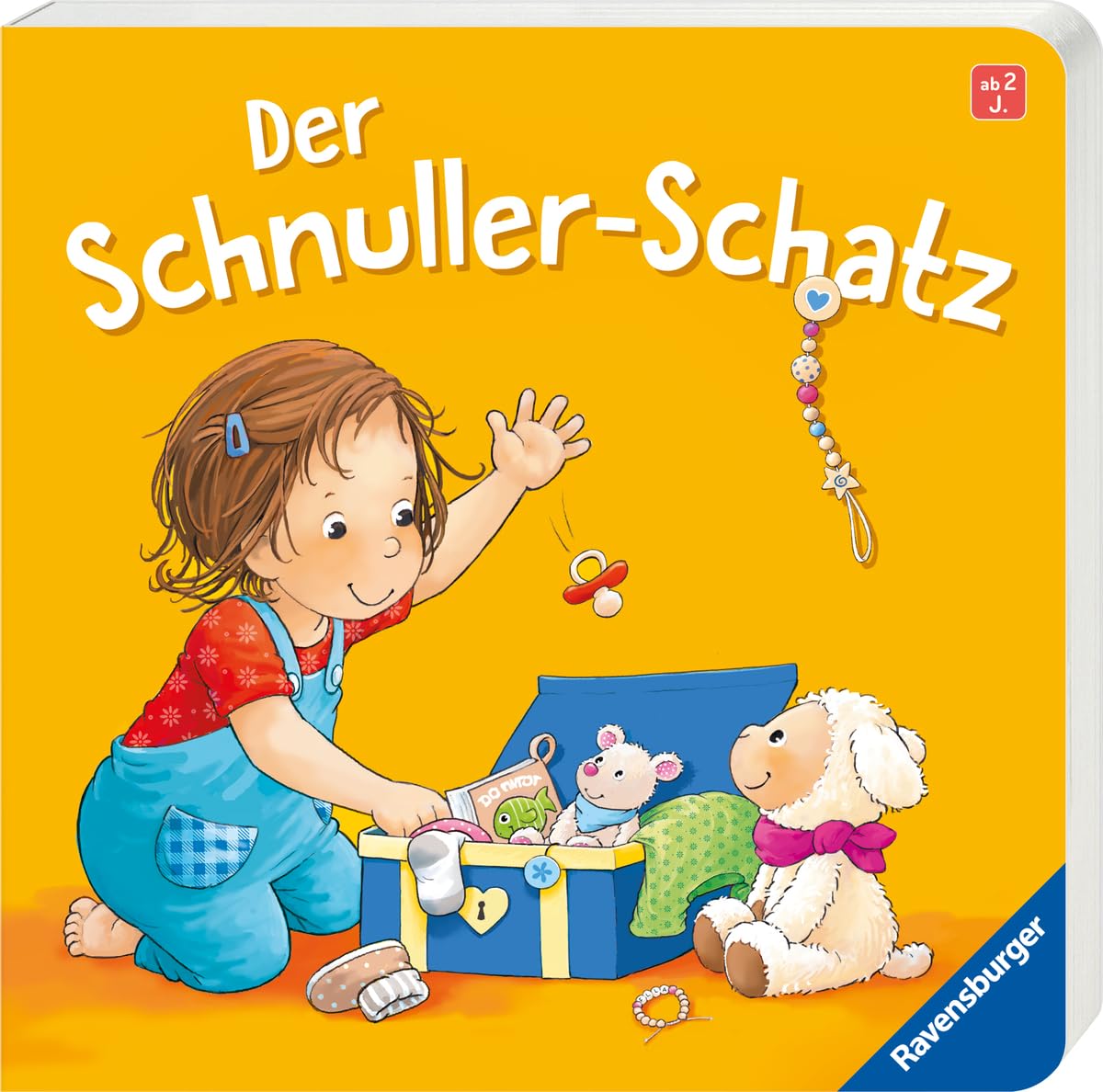 Sandra Grimm - Der Schnuller-Schatz - Pappbilderbuch für die Schnullerentwöhnung, bedürfnisorientiert, Bilderbuch ab 2 Jahren - Preis vom 17.10.2026 19:25:27 h