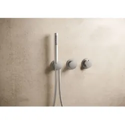 Herzbach MODUL7 PUSH Thermostat Fertigset 70.701003.1.09 1 Verbraucher Edelstahl