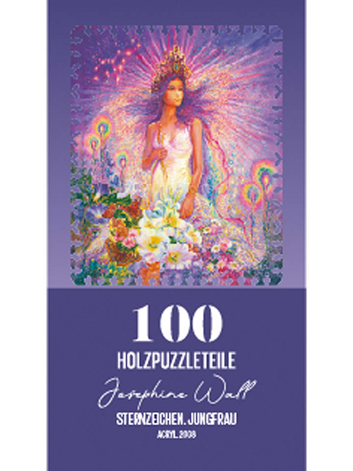 HCM 100tlg. Holzpuzzle "Sternzeichen Jungfrau" - ab 12 Jahren - onesize
