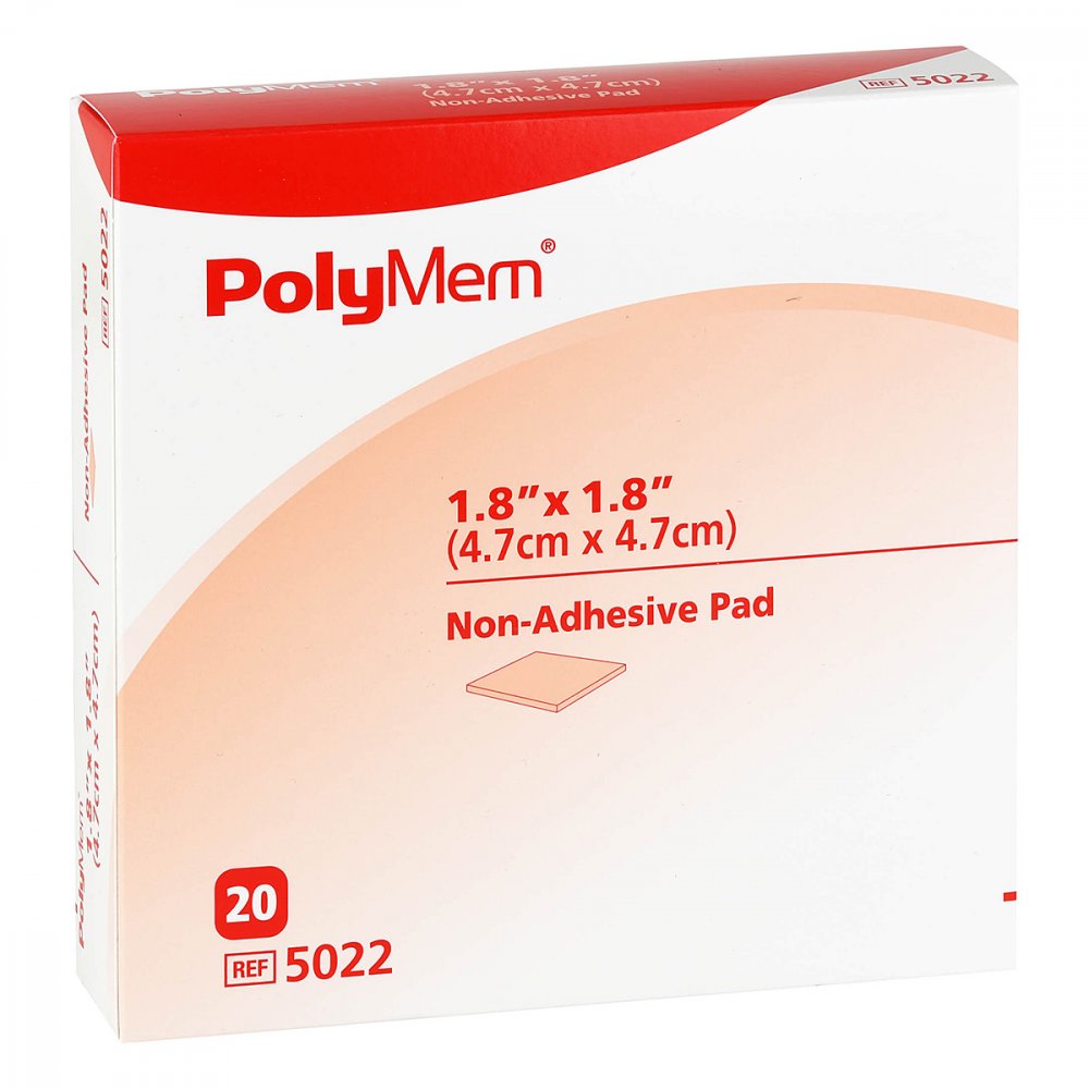 mediset clinical products GmbH Polymem Wund Pad 5x5cm 07590660