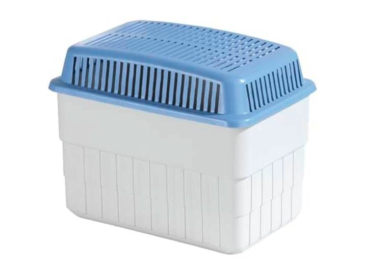 WENKO Luftentfeuchter 2 kg Grau, energiesparend da ohne Strom & geräuschlos